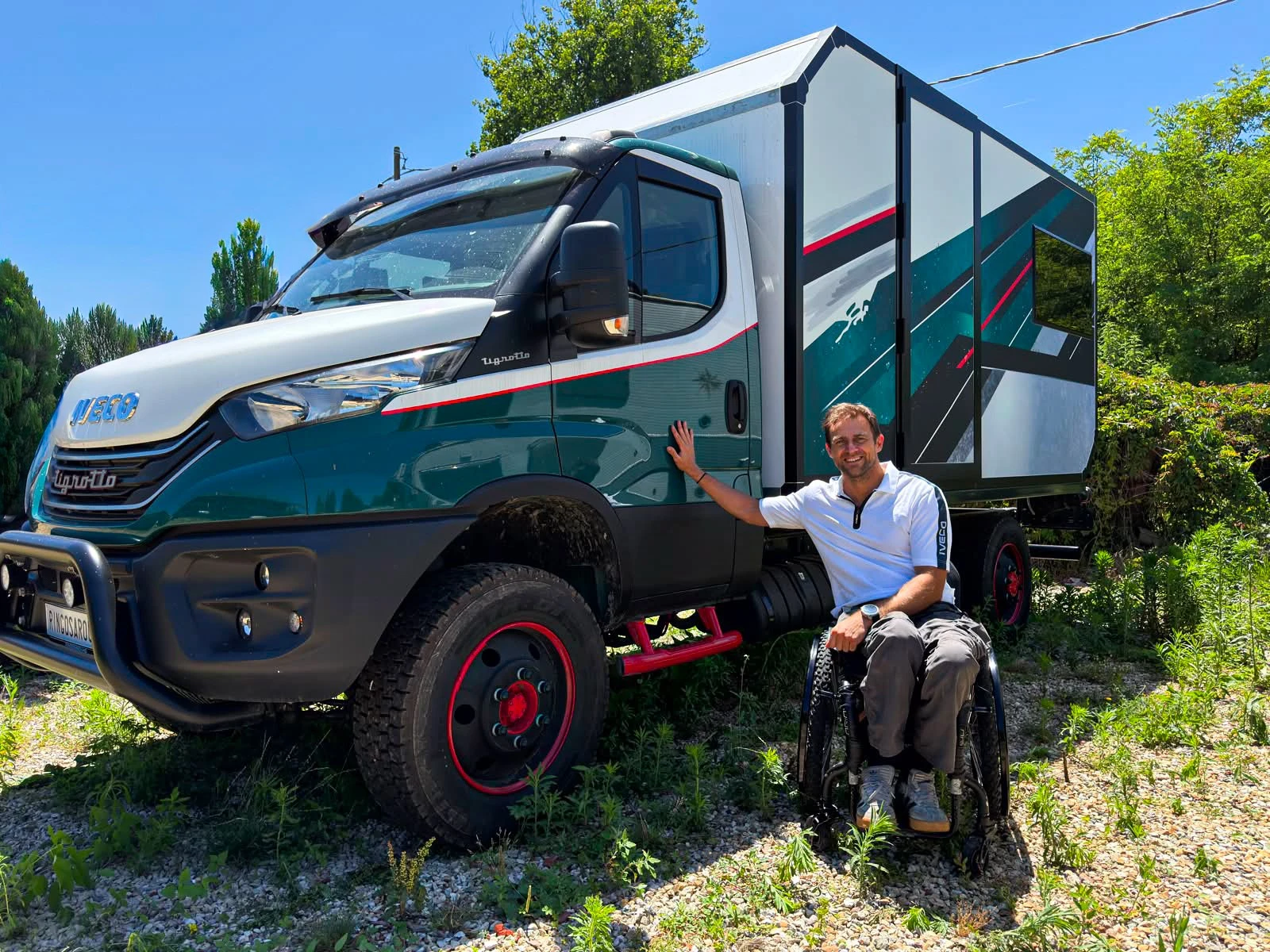 IVECO vítá Diega Gastaldiho jako ambasadora značky a filosofie„Spirito in Movimento“