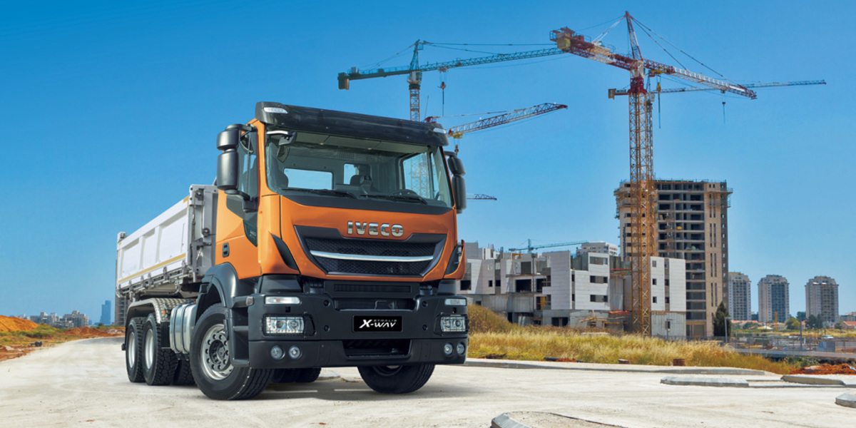 IVECO pedstavuje nov nkladn vz pro stavebnictv Stralis X-WAY 